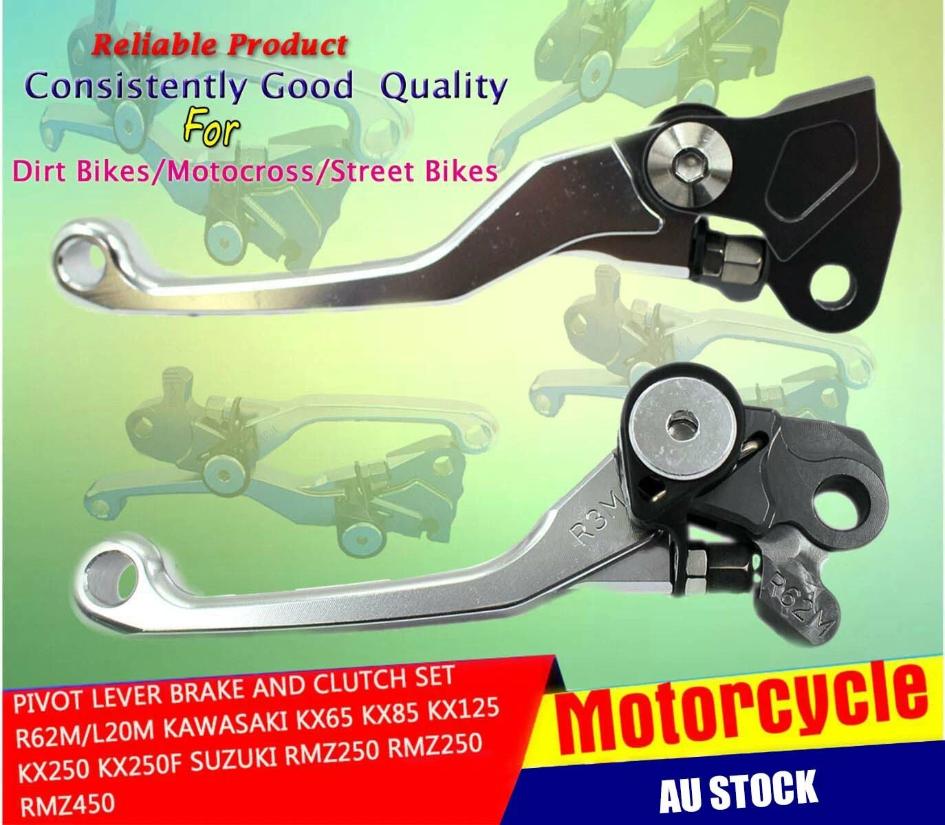Brake Clutch Levers for Suzuki RMZ450 (2007–2015)