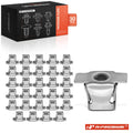 Set of 30 Metal Fender Bracket Retainer Clips for Chevy