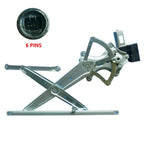 Front Right Window Regulator W/Motor 6 Pin for Toyota RAV4 (2000–2006)