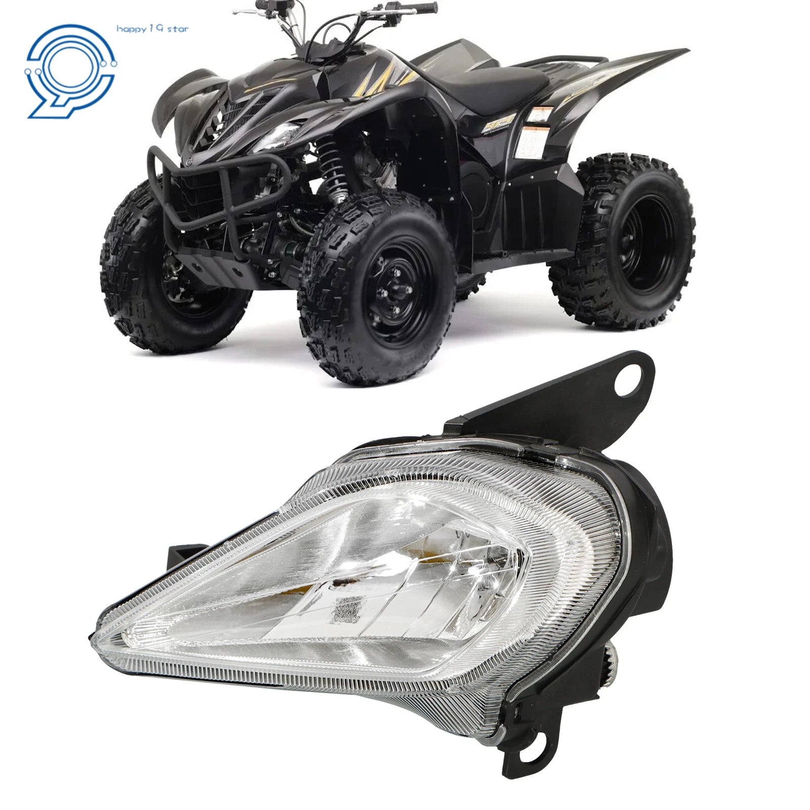 Left LED Headlight for Yamaha Raptor YFZ 450 700 700R YFM 250 350 (2006–2024)