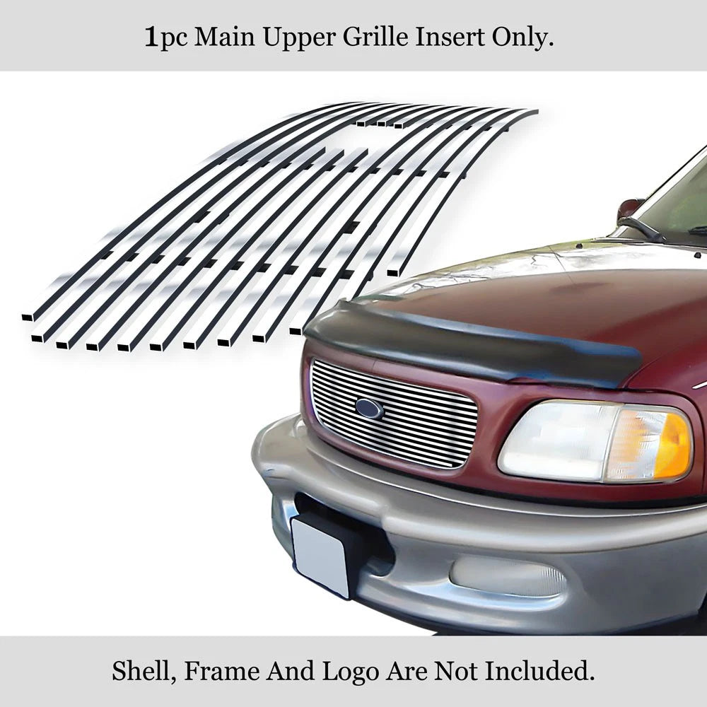 Stainless Chrome Billet Grill for Ford Expedition (1997-1998)