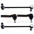 Set of 2 Outer Tie Rod Ends + 2 Front Sway Bars for Dodge Grand Caravan (2008–2014)