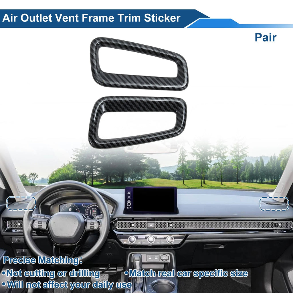 Center Console Air Vent Cover Trim Kit   1 Pair