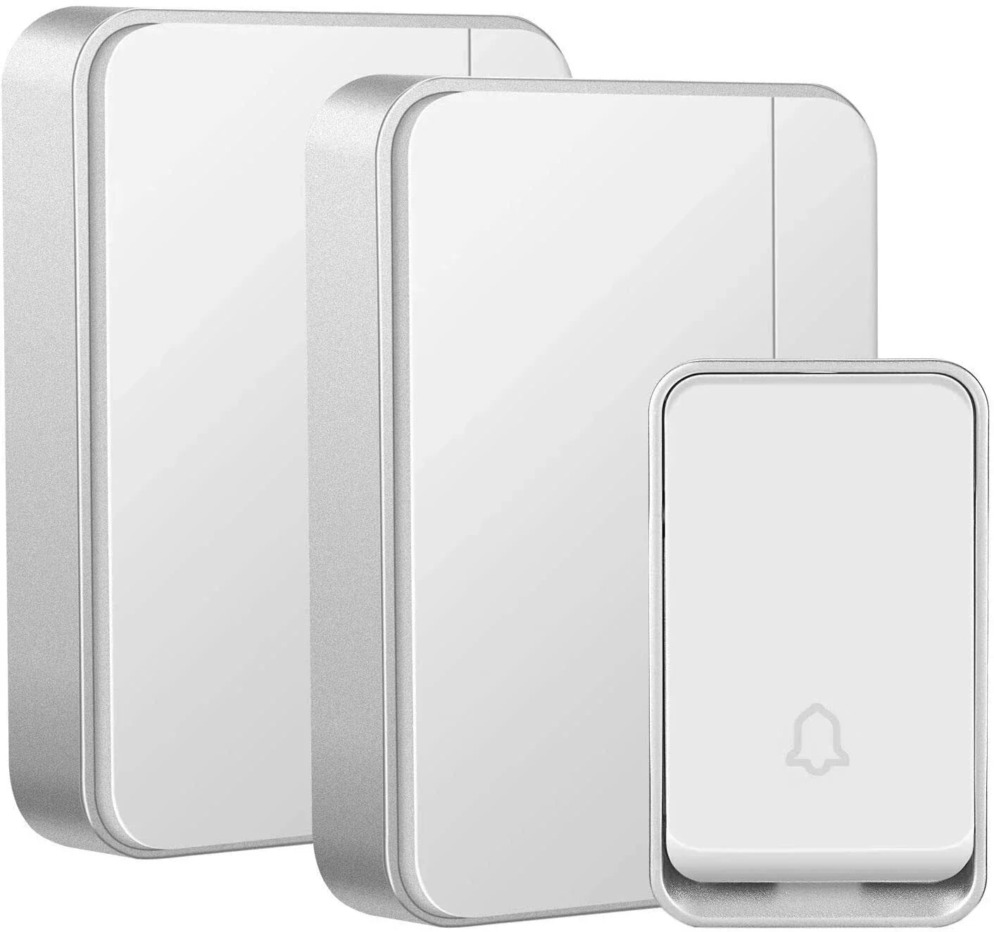 Self-Powered IPX7 Waterproof Wireless Doorbell Chime for Home