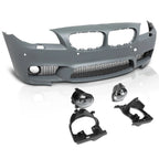 MP-Style Matte Black Front Bumper Spoiler Lip for Toyota Sienna (2011–2015)