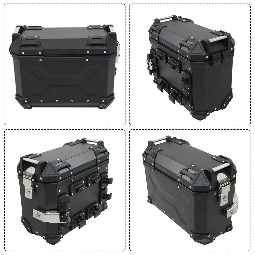 2X Hard Side Saddlebag Box Trunk for Motorbike (36L)