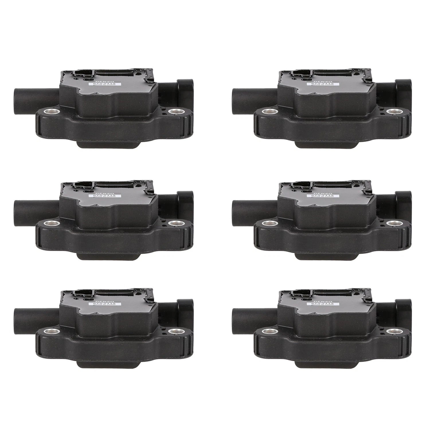 Set of 6 Direct Ignition Coils for Chevrolet Express/Savana/Sierra/Silverado (4.3L V6)