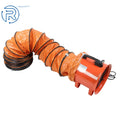 10" Duct Hose Ventilator for Portable Extractor Fan (320W, 1520CFM, 3300RPM)