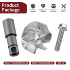 Water Pump Impeller Shaft Gear Bolt for Kawasaki KX450 (2020–2024) 13107-0872