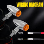Amber Lens Turn Signal Blinker Light for Harley Davidson