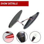 2X Smoked Rear Red LED Bumper Side Marker Lights for Lexus SC430 (2002–2010)