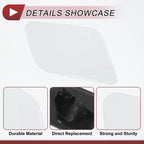 Front Right Washer Nozzle Cover Cap for Audi Q7 (2010–2015) 1 Pcs White