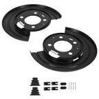 Pair Rear Brake Dust Shield Backing Plates for Ford Excursion F-250 F-350 F-450 (2000–2005)