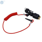 Ignition Key Switch with Safety Lanyard for Evinrude Johnson (175974)