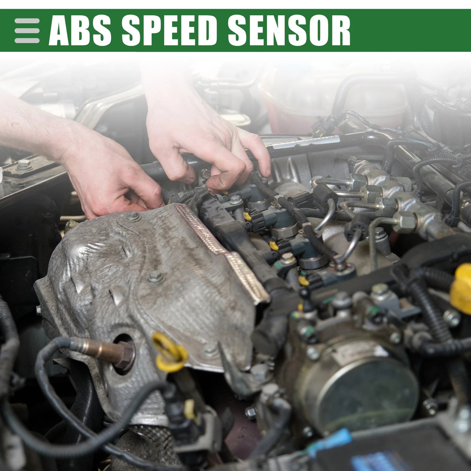 ABS Wheel Speed Sensor Set of 2 for Ford Focus C-Max Mondeo (30748149)