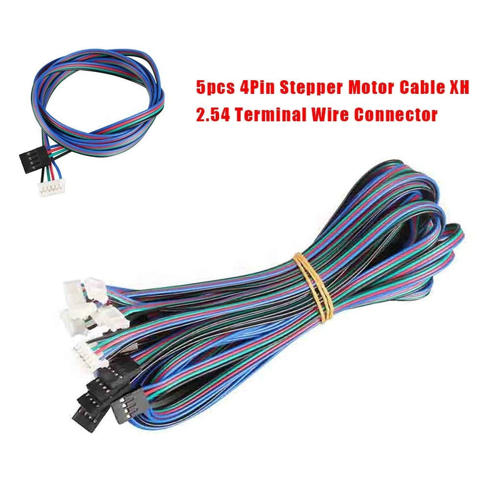 Set of 4 4Pin Motor Terminal Connectors for XH2.54 Cable Replacement