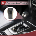 1 Pc Gear Shift Knob Cover for Hyundai Tucson (2015–2018) Black Beige