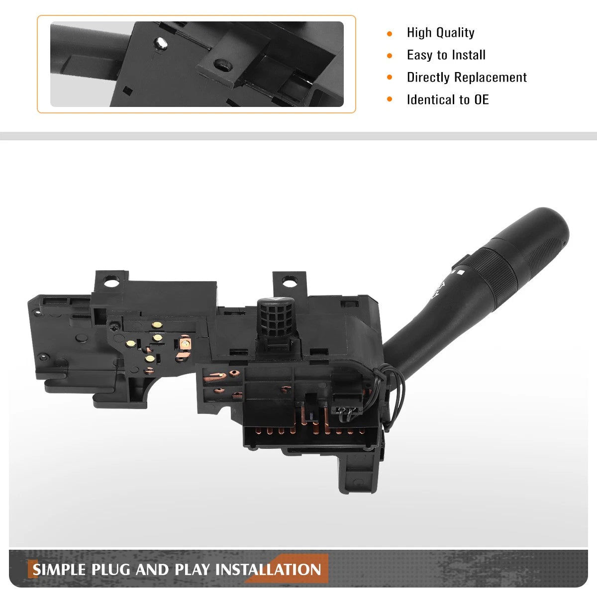 Turn Signal Hazard & Fog Light Switch for Jeep Wrangler (2001–2006)
