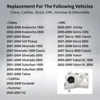 Ignition Lock Cylinder Switch & Housing for Chevy Silverado GMC Sierra (2000–2007)