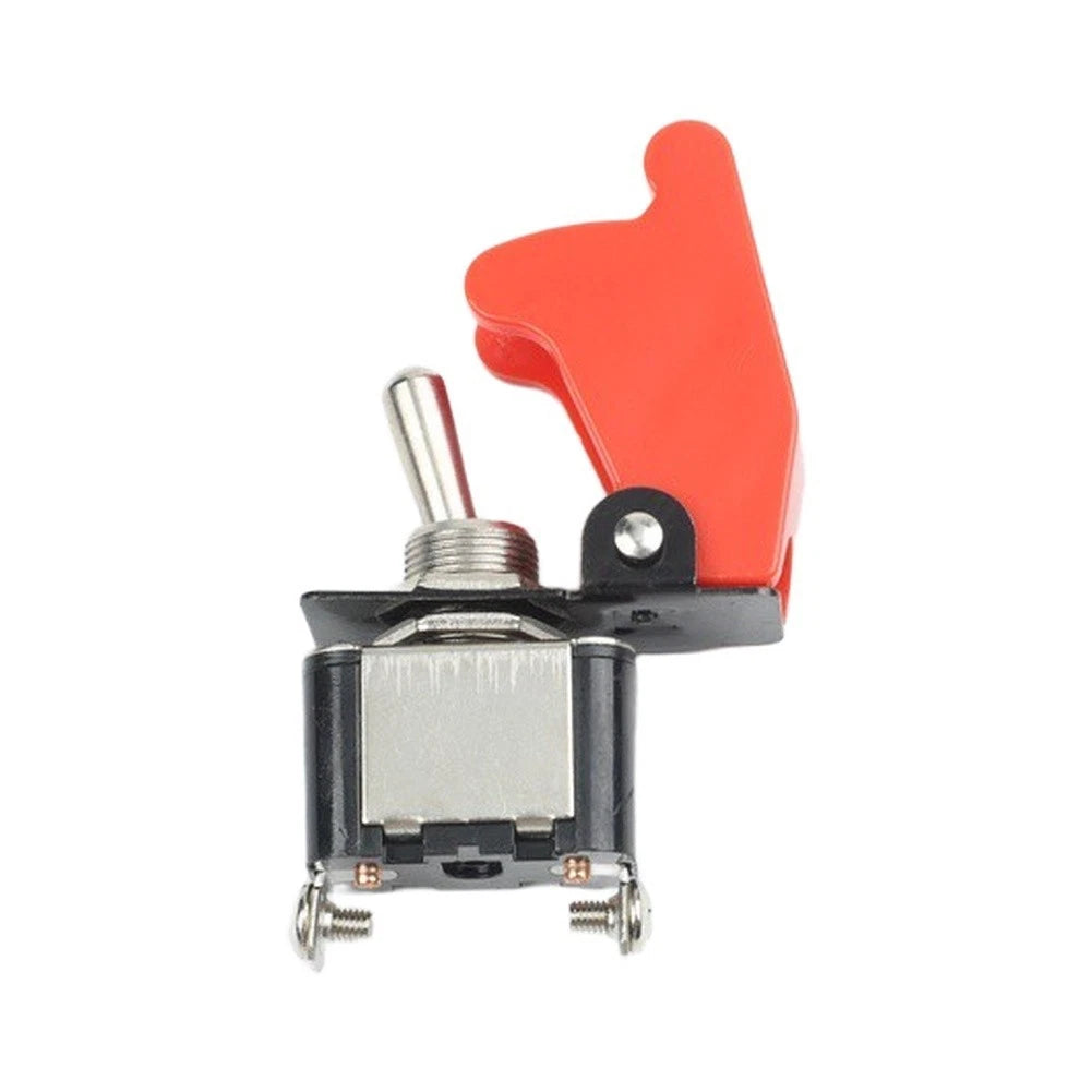 2X Rocker Switch ETEN1021 2Pin SPST 250V 15A with Red Cover