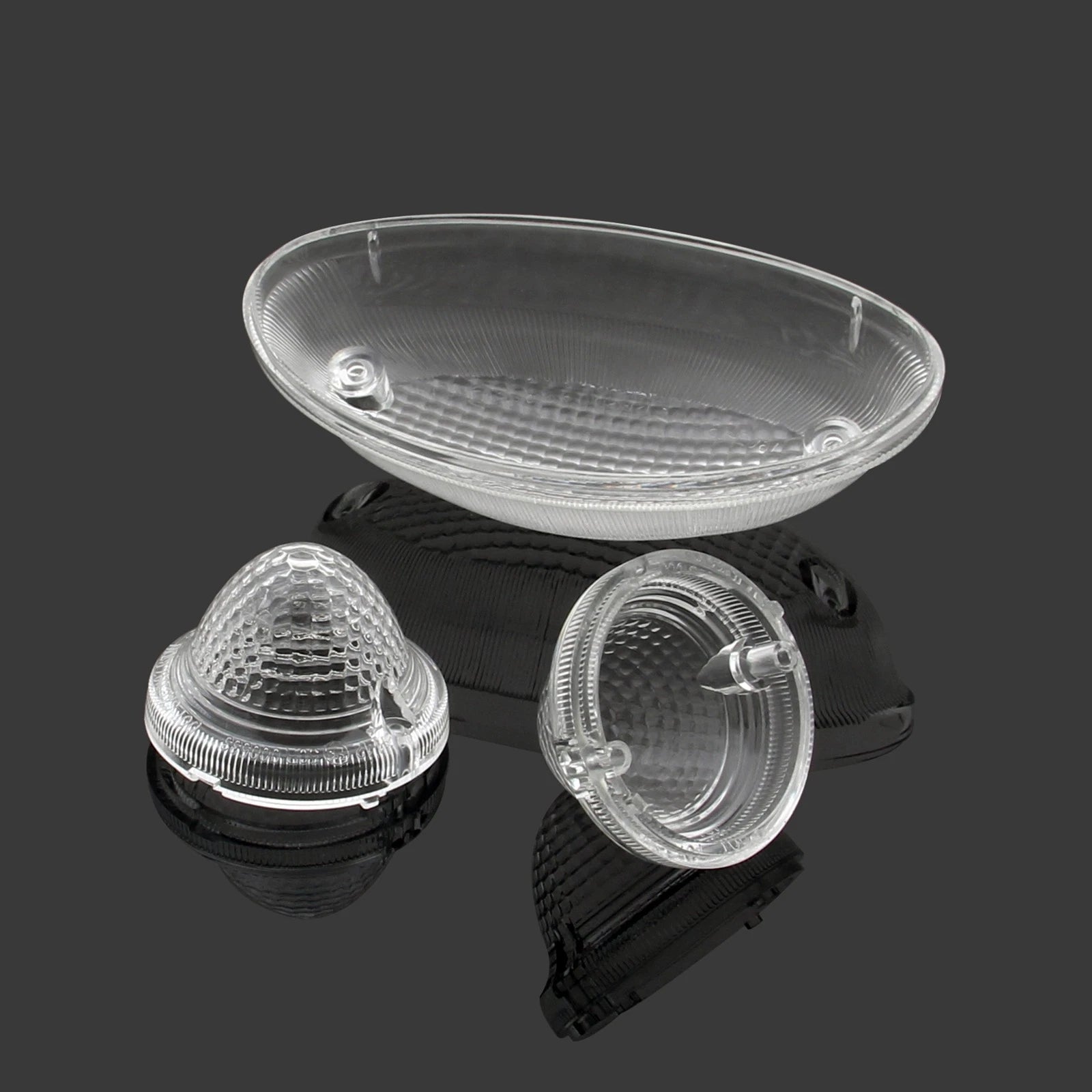 Tail Light Turn Signal Cover Bulbs for Bonneville SE T100 (Clear)