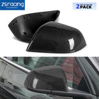 Real Carbon Fiber Side Mirror Covers for Model Y (2020–2024)