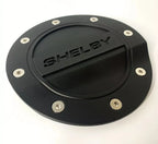 Matte Black Fuel Door Emblem Embossed for 2015–2020 Shelby Mustang
