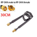 30cm RP-SMA Extension Cable for Indoor Miners Outdoor Antennas (802.11ac)