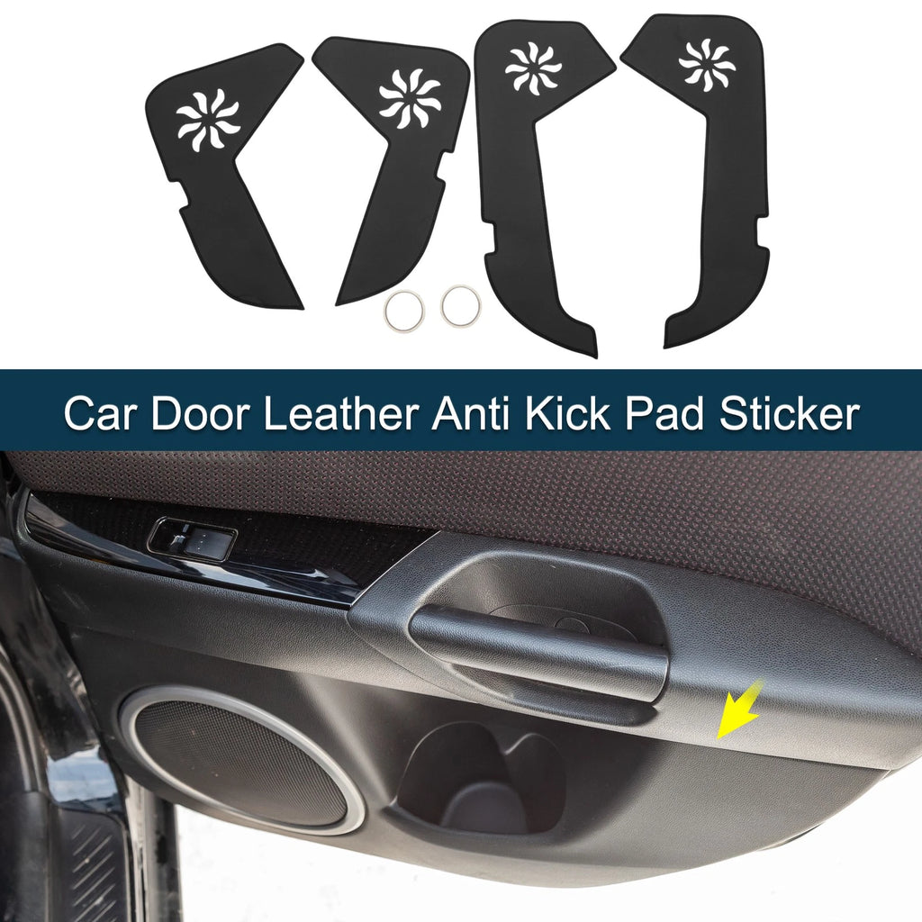 Set of 1 Car Door Leather Anti Kick Pad Sticker for Mercedes-Benz GLS (2017)