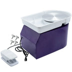 350W Electric Pottery Wheel for Art Clay Craft (9.84'' Diameter)