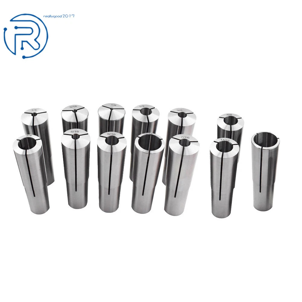 13 Piece Morse Taper Collet Set 4MT (1/8"-1")