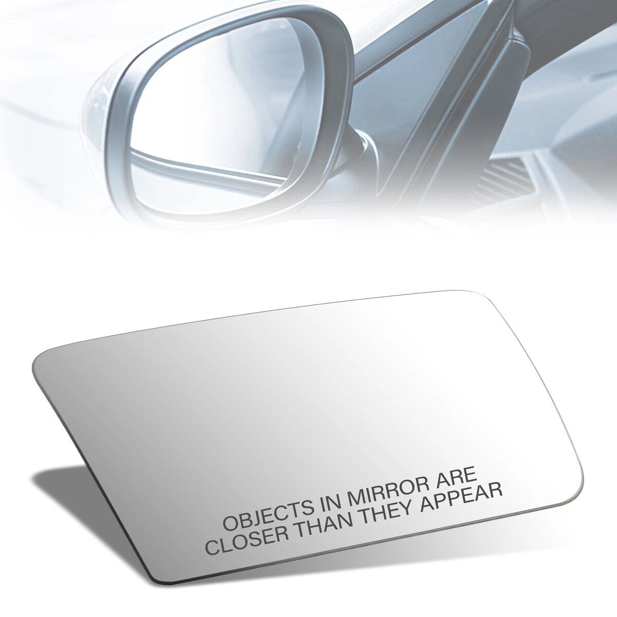 Side Door Mirror Glass Convex Lens for Ford Thunderbird (1985–1988)
