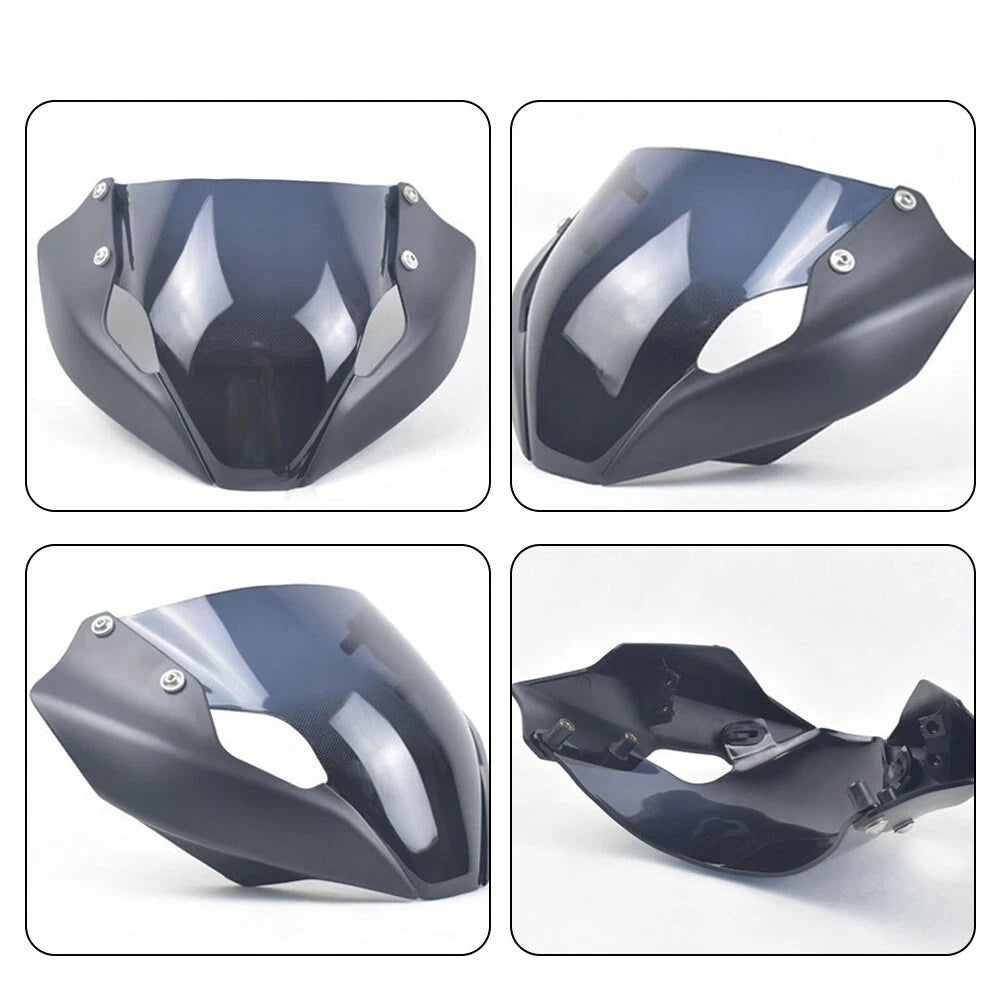 Windshield Smoke Deflector with Bracket Screws for Ducati Streetfighter V4 (2020–2023)