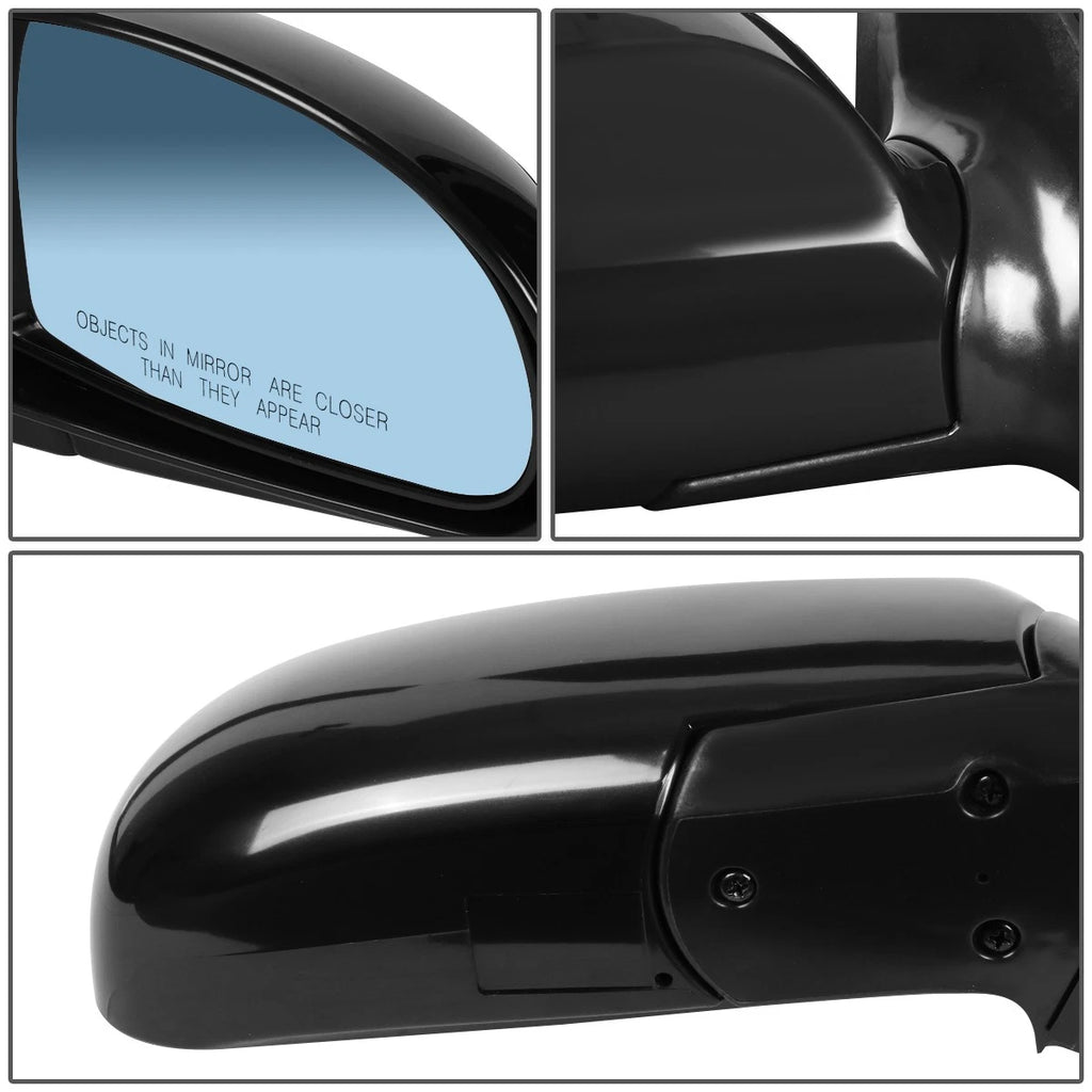 OE Style Manual Side View Door Mirror Right for Kia Spectra (2004–2009) KI1321134