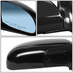 OE Style Manual Side View Door Mirror Right for Kia Spectra (2004–2009) KI1321134