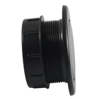 Umbrella Hole Ring Plug Cap Set for Outdoor Table Cover Black