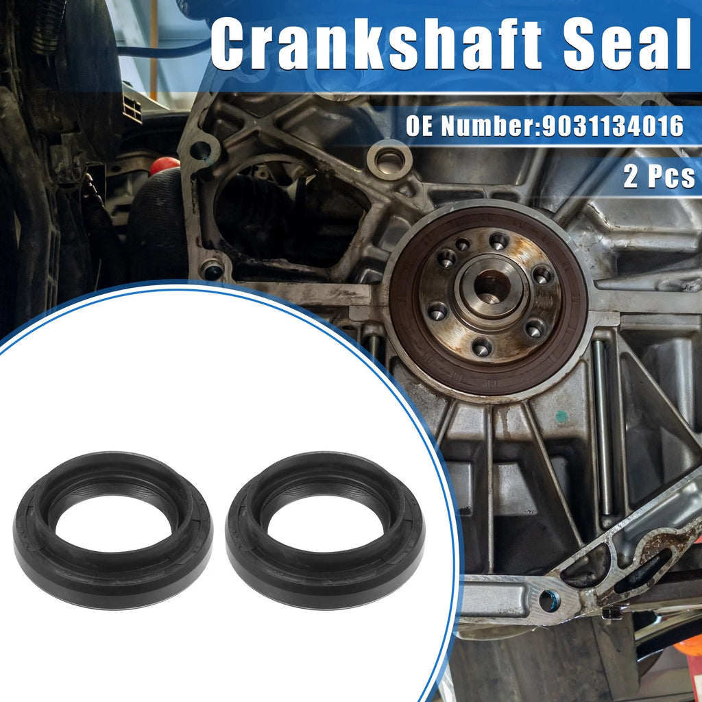 2 Pcs Crankshaft Seal for Toyota Celica (1990–2005)