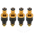 Set of 4 Fuel Injectors for Volvo 244 245 (1983–1989)
