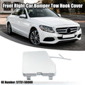 Front Right Tow Hook Cover for Subaru Forester (2015–2018) 718844975360 Silver