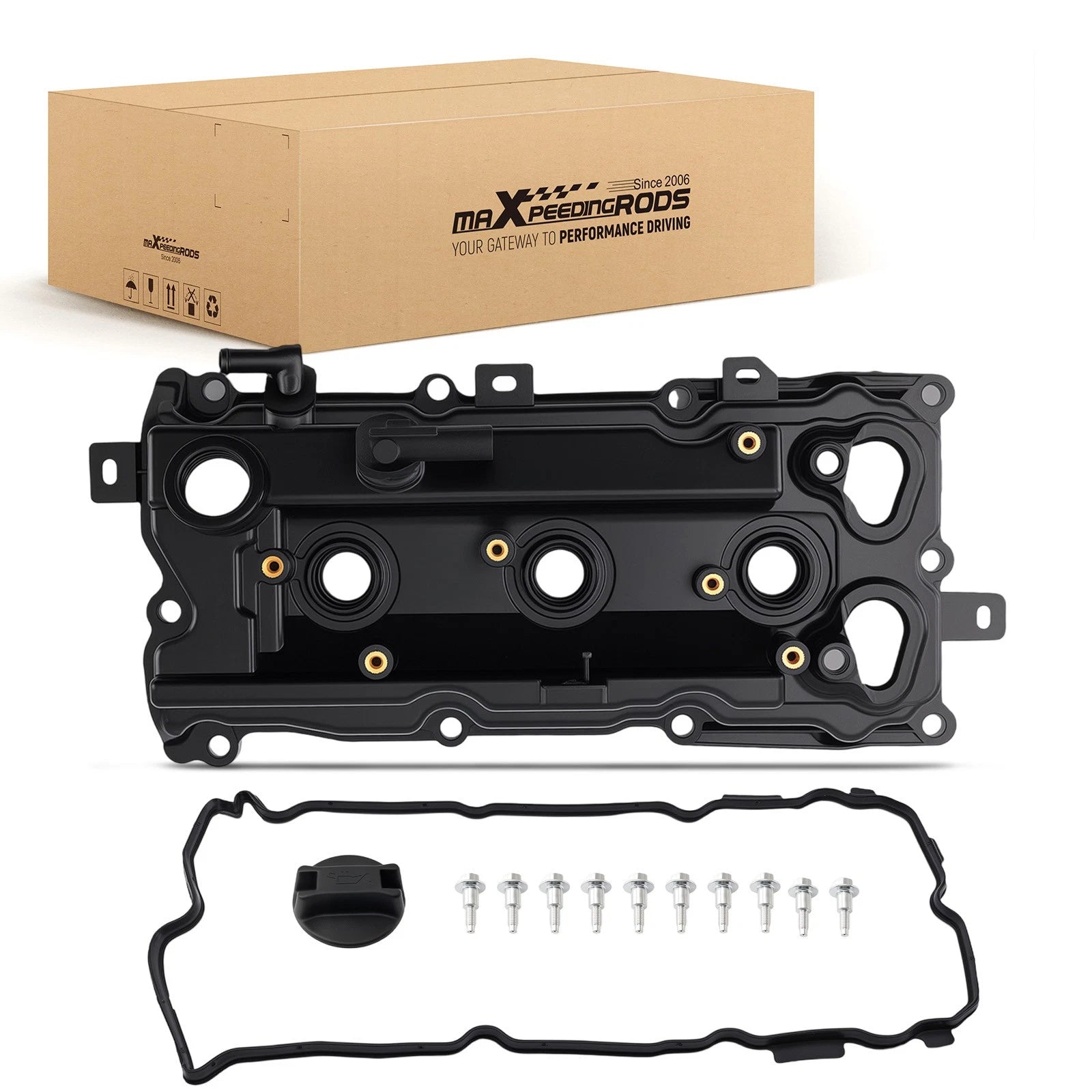Left Engine Valve Cover for Nissan Murano Altima 3.5L V6 (2003–2007) 132649N00B