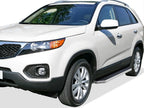 6" Polished iBoard Side Step Nerf Bars for Kia Sorento (2011-2013)