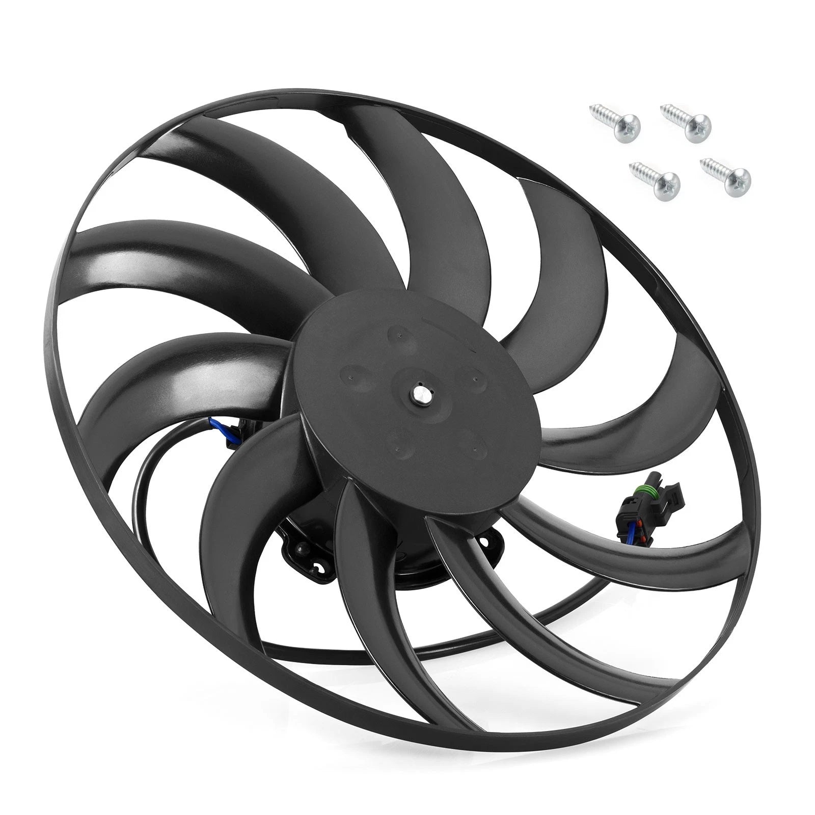 Radiator Cooling Fan 2412447 for Polaris RZR 1000 / 4 1000 2021–2022