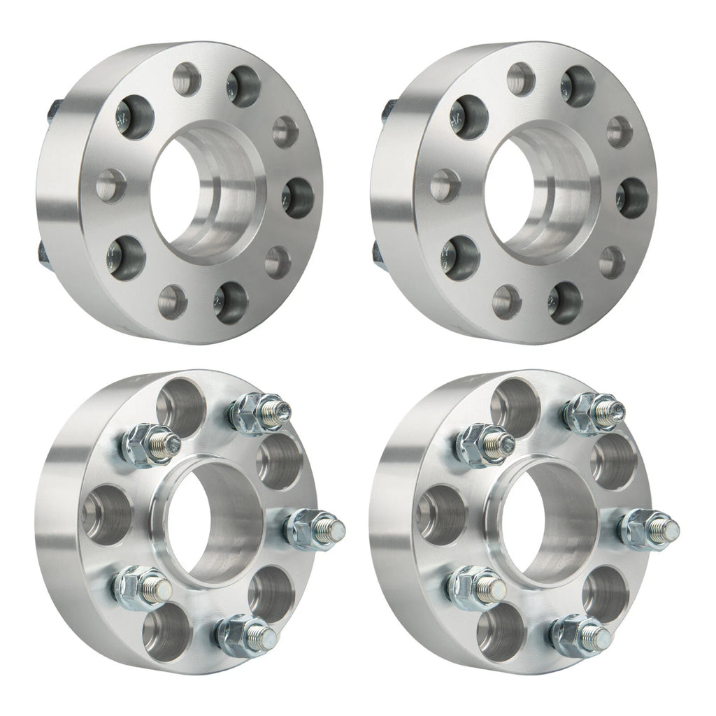 4Pcs 1.5" 5x4.5 Wheel Spacers for Toyota Honda Mazda 3 Ford Fusion (12x1.5, 64.1mm, 2012–2024)