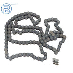 10 Feet Carbon Steel Roller Chain with 1 Connector for Various Applications