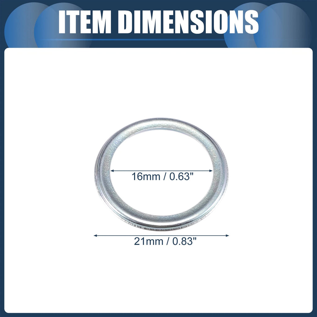 25pcs Oil Drain Plug Gaskets 16mm ID No.803916010 for Subaru WRX (2015–2023)