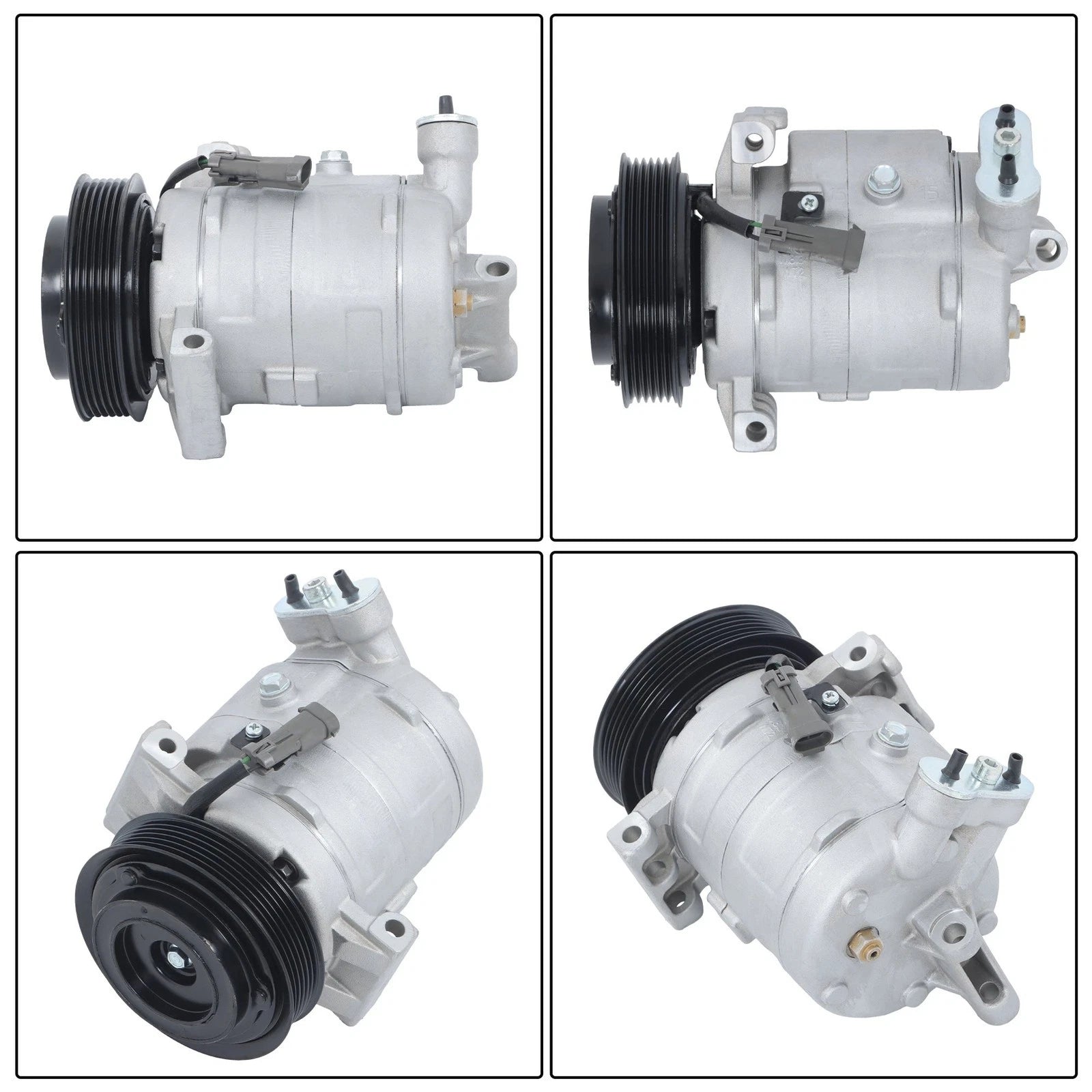 A/C Compressor & Clutch for Chevrolet Equinox GMC Terrain (2010–2011)
