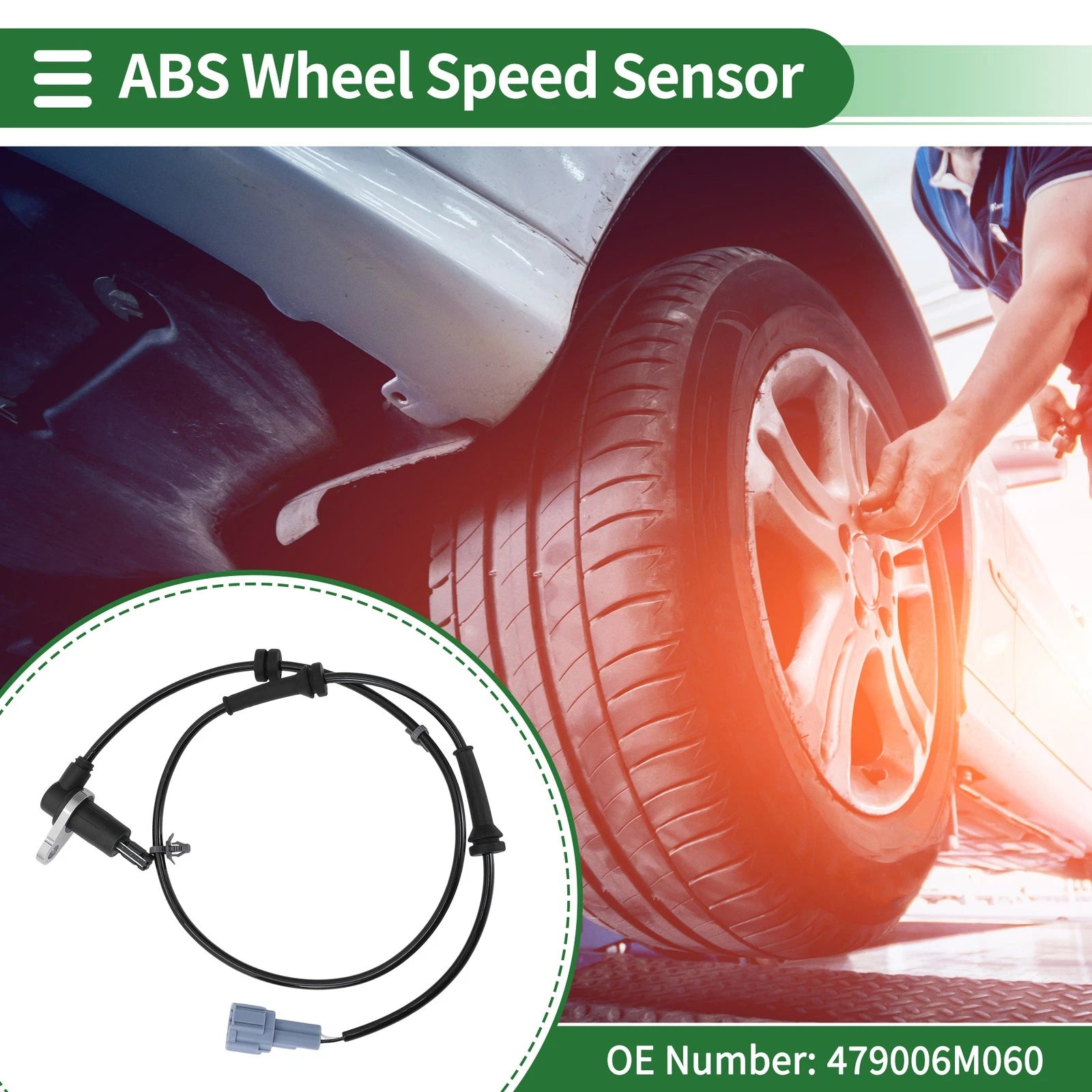 ABS Wheel Speed Sensor No. 479006M060 for Nissan Sentra (2001–2006)