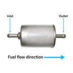 Fuel Filter for Universal Applications (3/8" Inlet/Outlet, 40-120psi, WIX 33482)