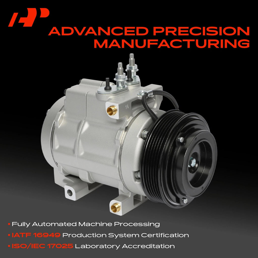 A/C Compressor with Clutch for Ford Explorer Mercury Mountaineer (2006-2010)