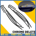 Chrome Delete Window Trim Blackout Overlay for Toyota Camry (2018–2024)